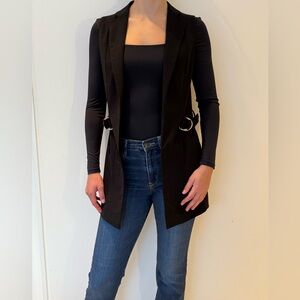 White House Black Market Black Vest